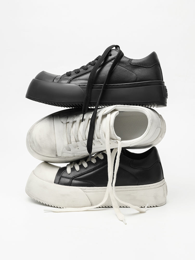 KREATE Jumbo Leather Sneakers