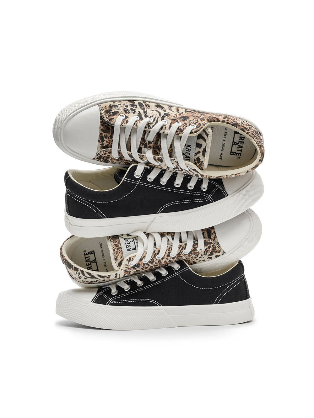 KREATE Blade Platform Canvas Sneakers