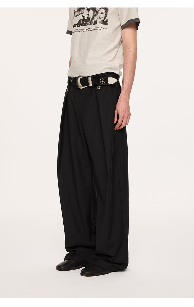 KREATE Relaxed Turn-Up Trousers