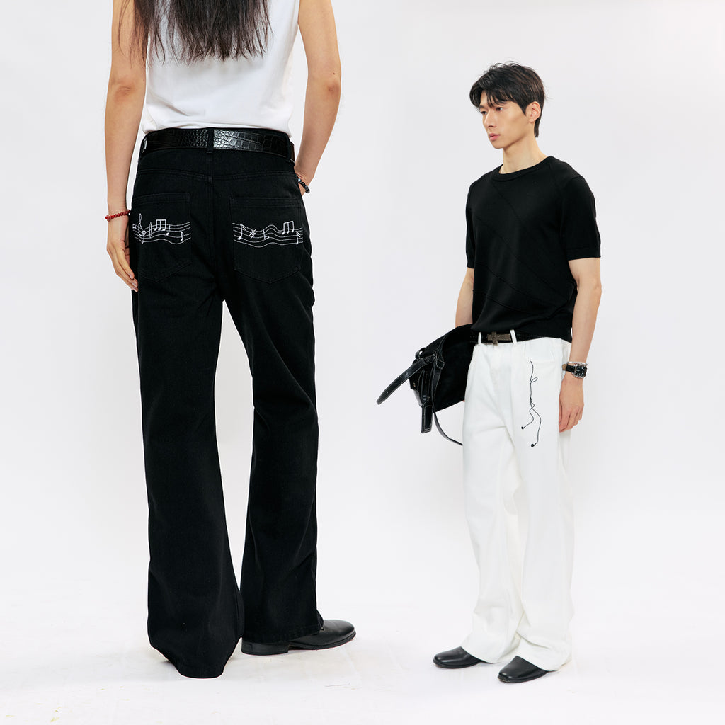 KREATE Soundweave Embroidered Jeans