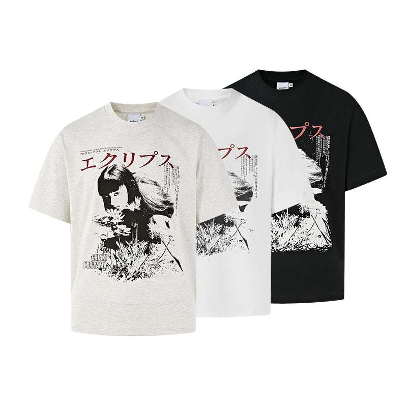 KREATE Vintage Portrait Floral Tee
