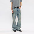 KREATE Hand-Painted Distressed Jeans