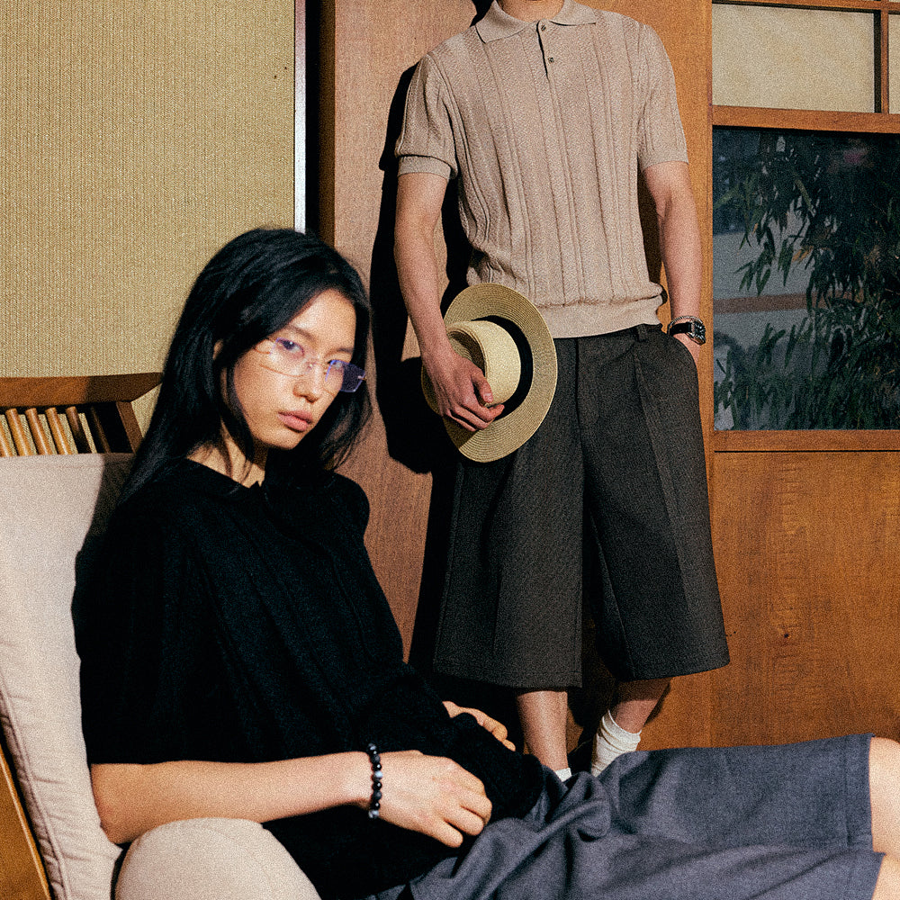 KREATE Flourish Lyocell Knit Polo