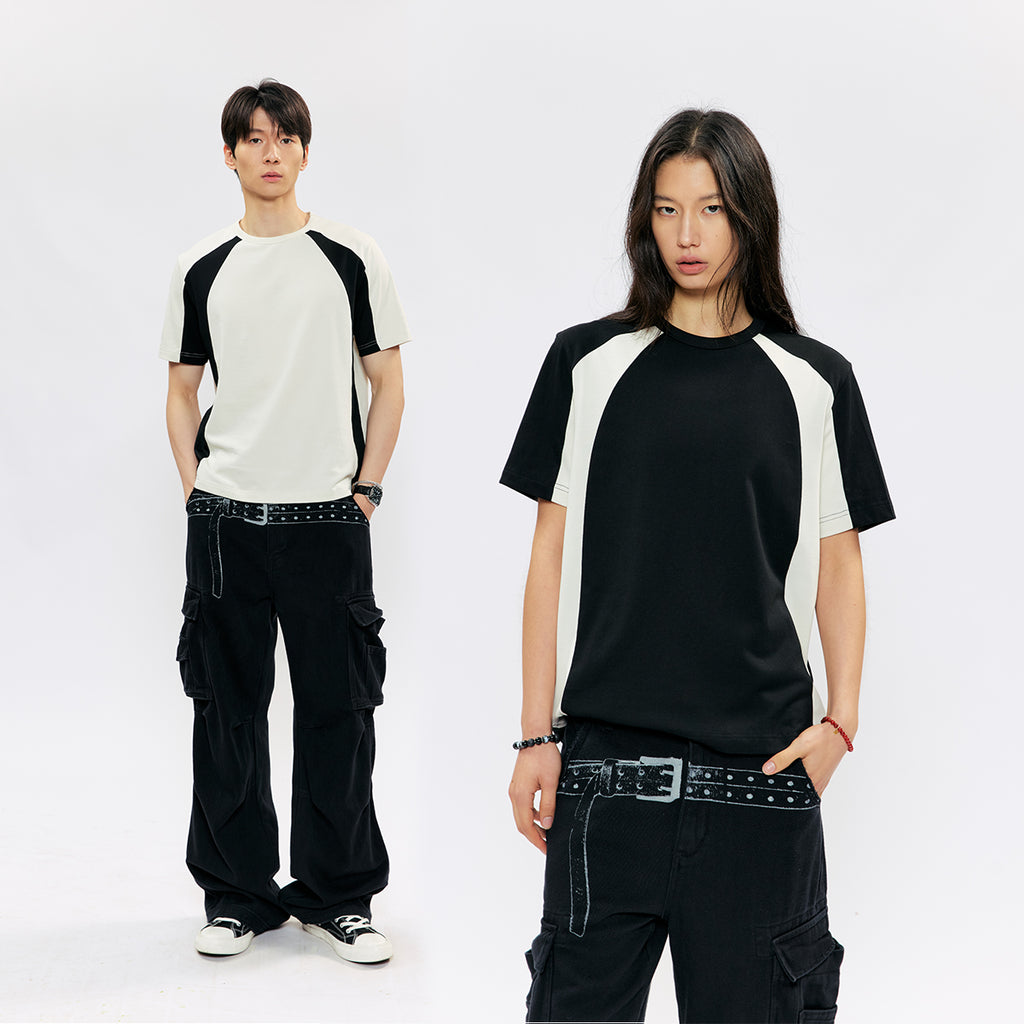 KREATE Paneled Colorblock Tee