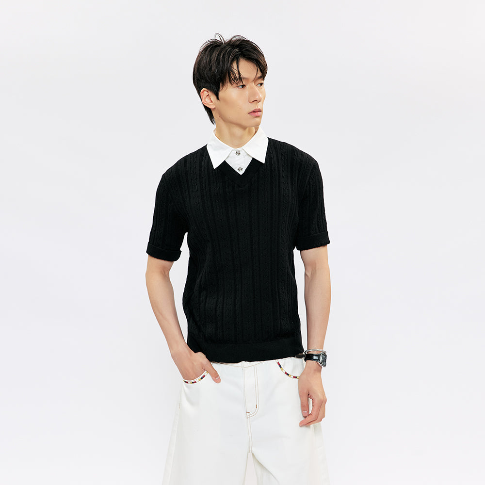 KREATE Lloyd Wool Lyocell Knit Polo