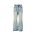 KREATE Mud-Washed Flare Jeans