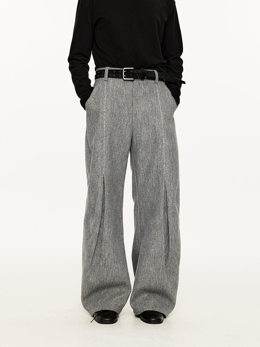 KREATE Hand-Stitched Wool Trousers
