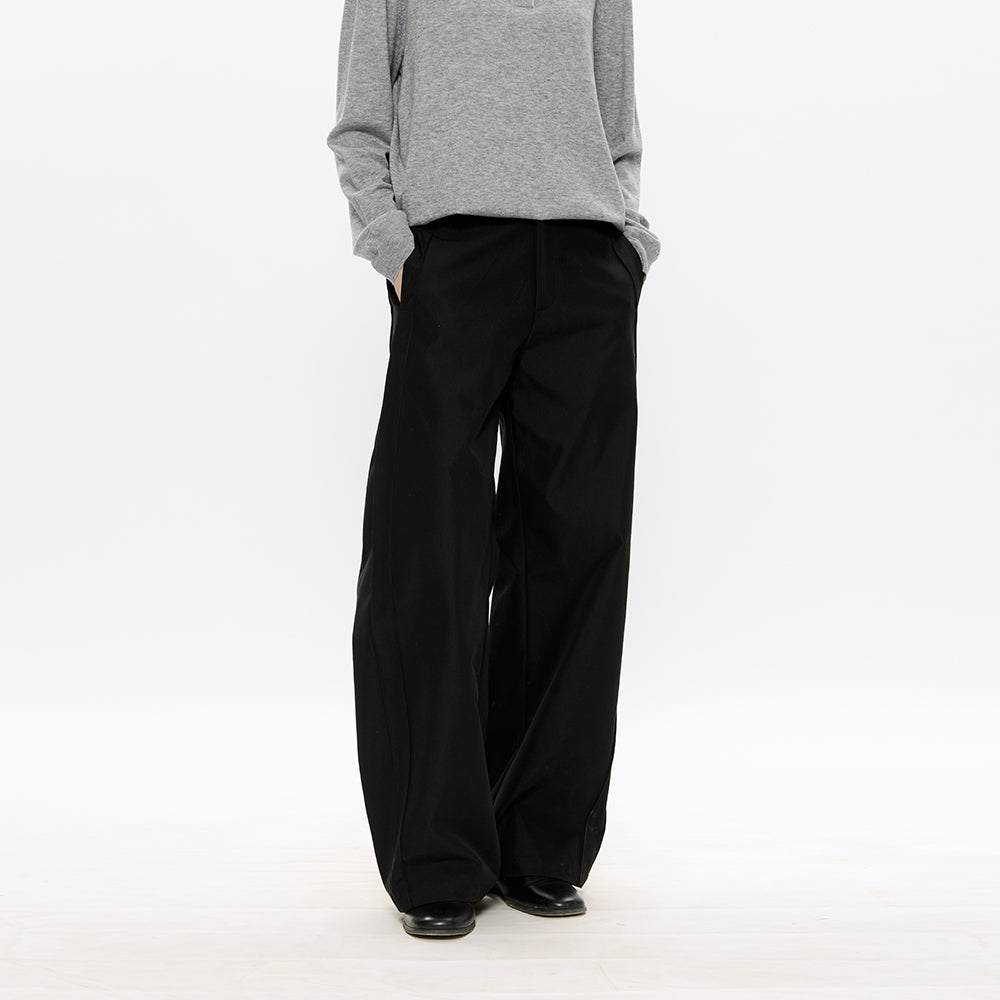 KREATE Sculpted Wide-Leg Trousers