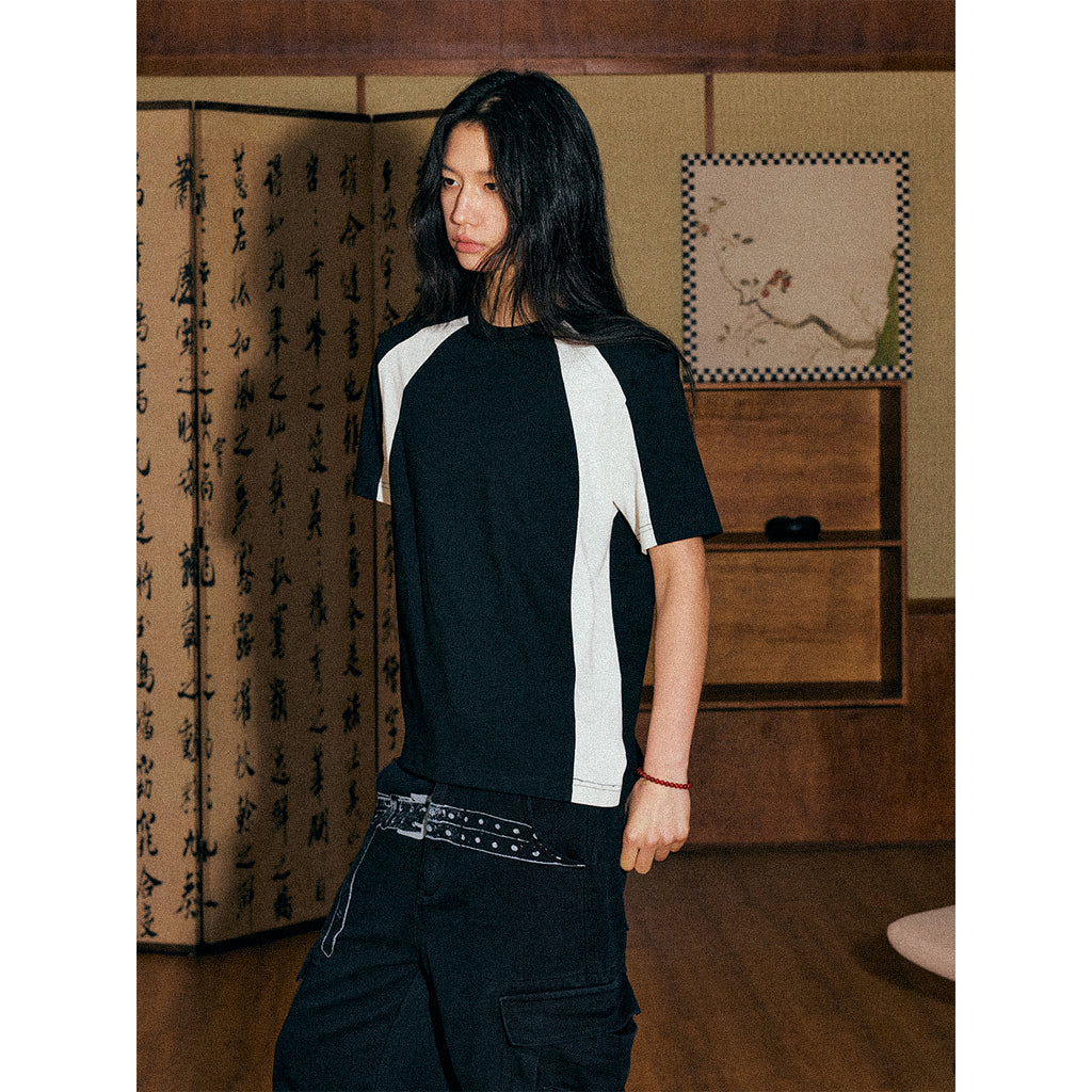 KREATE Paneled Colorblock Tee