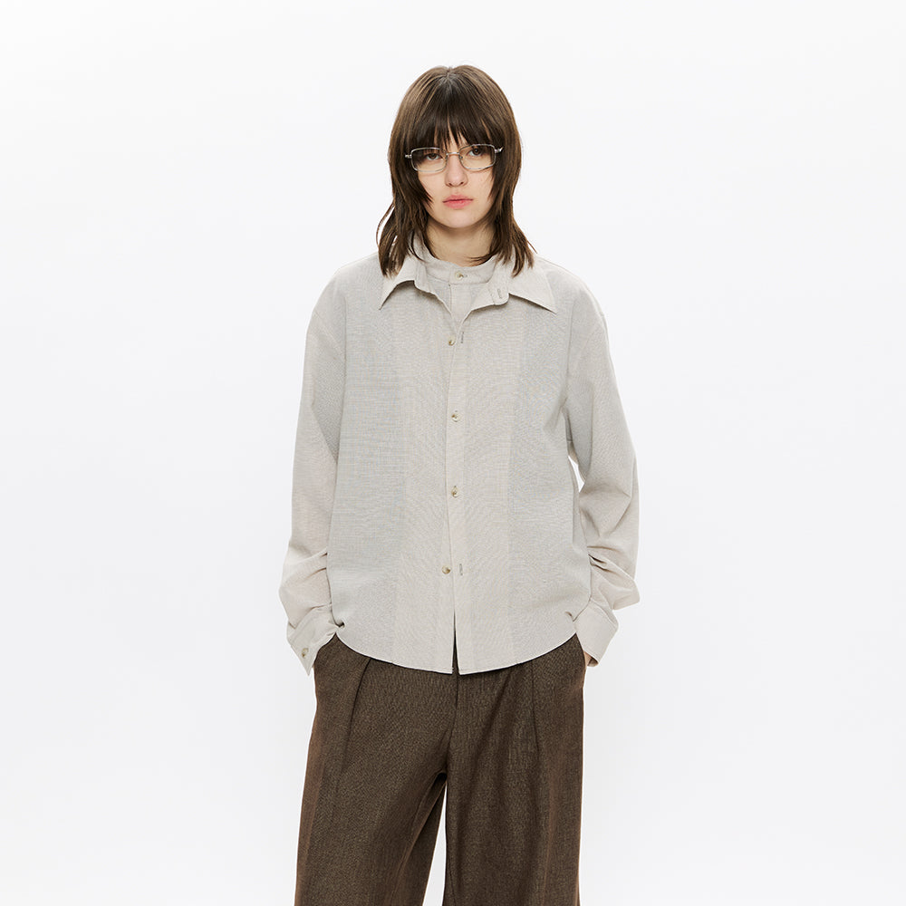KREATE Melancholy Poet Linen Shirt