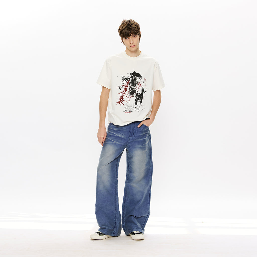 KREATE Rider Print Sorona Tee