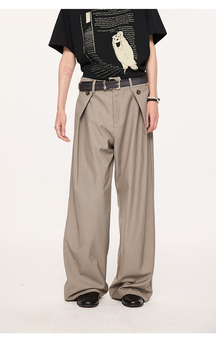KREATE Relaxed Turn-Up Trousers