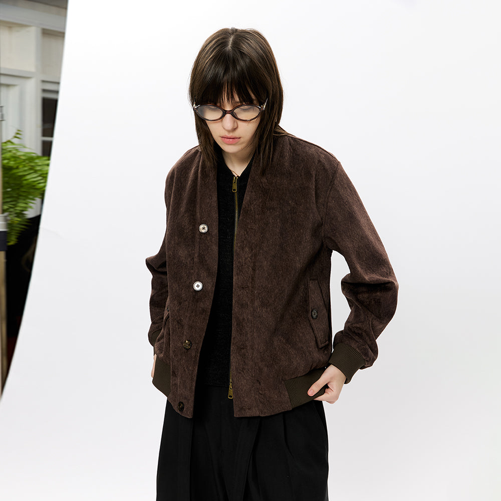 KREATE Chenille Layered Jacket