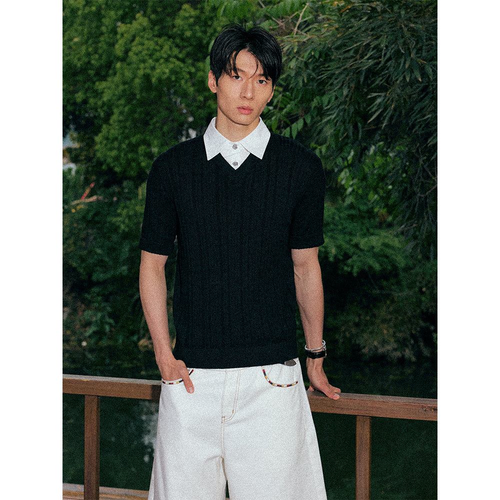 KREATE Lloyd Wool Lyocell Knit Polo