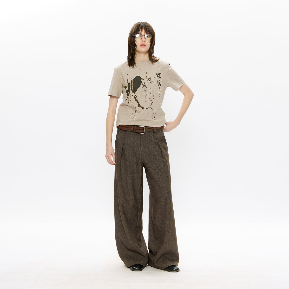 KREATE Kendo Wool Houndstooth Trousers