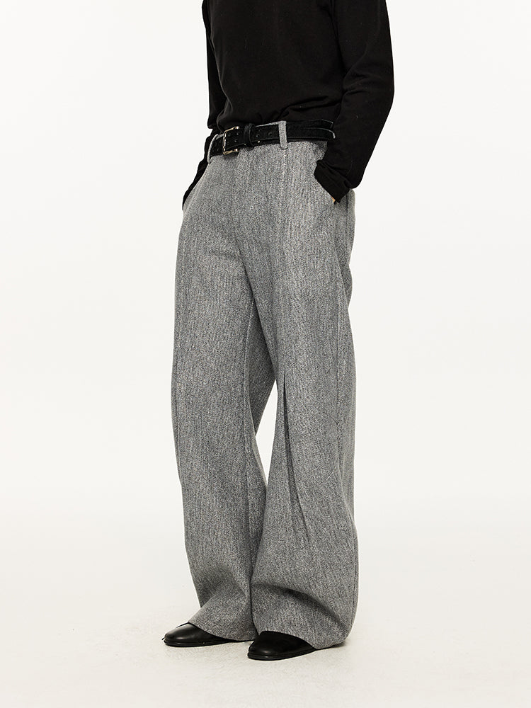 KREATE Hand-Stitched Wool Trousers