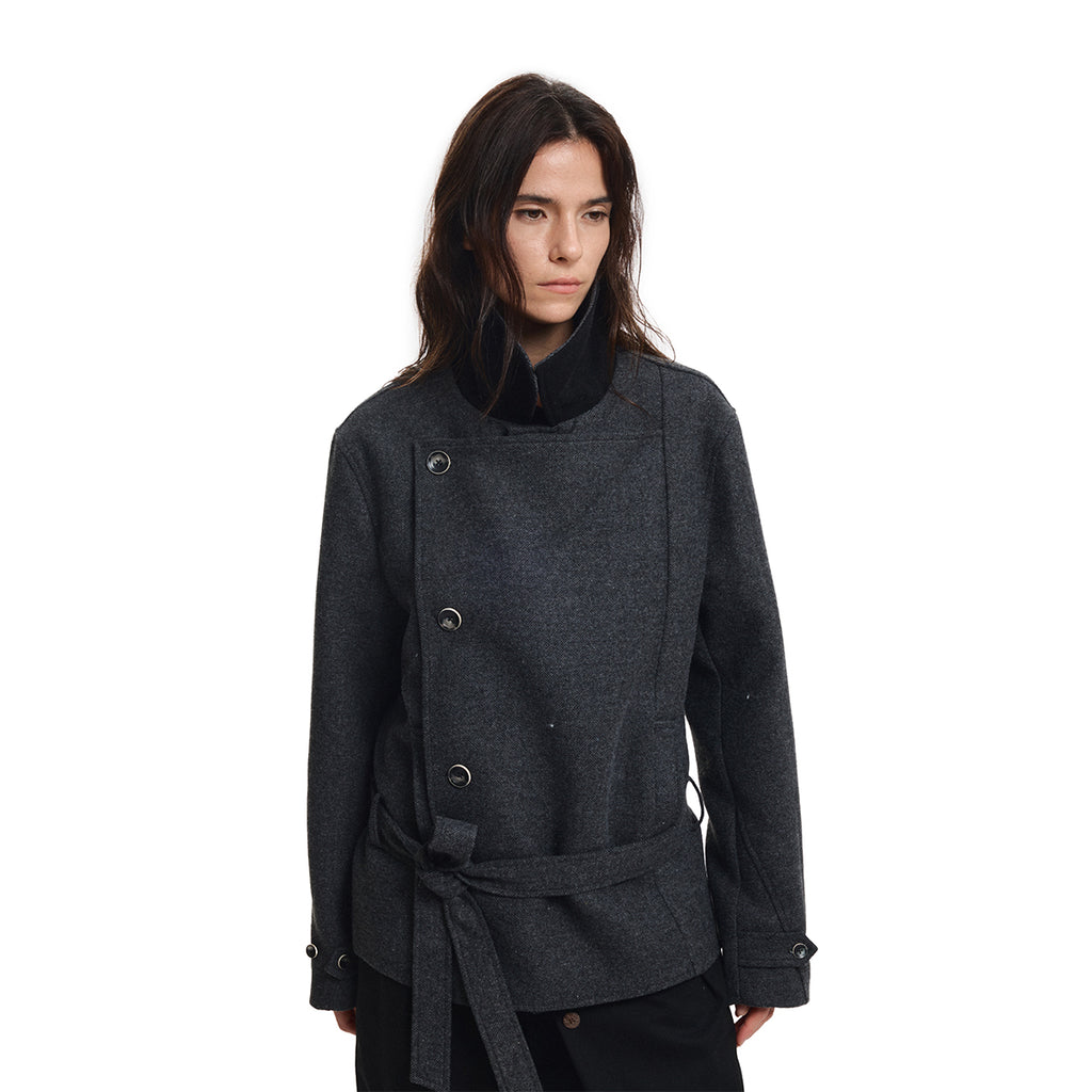 KREATE Bound Wild Wool Herringbone Coat