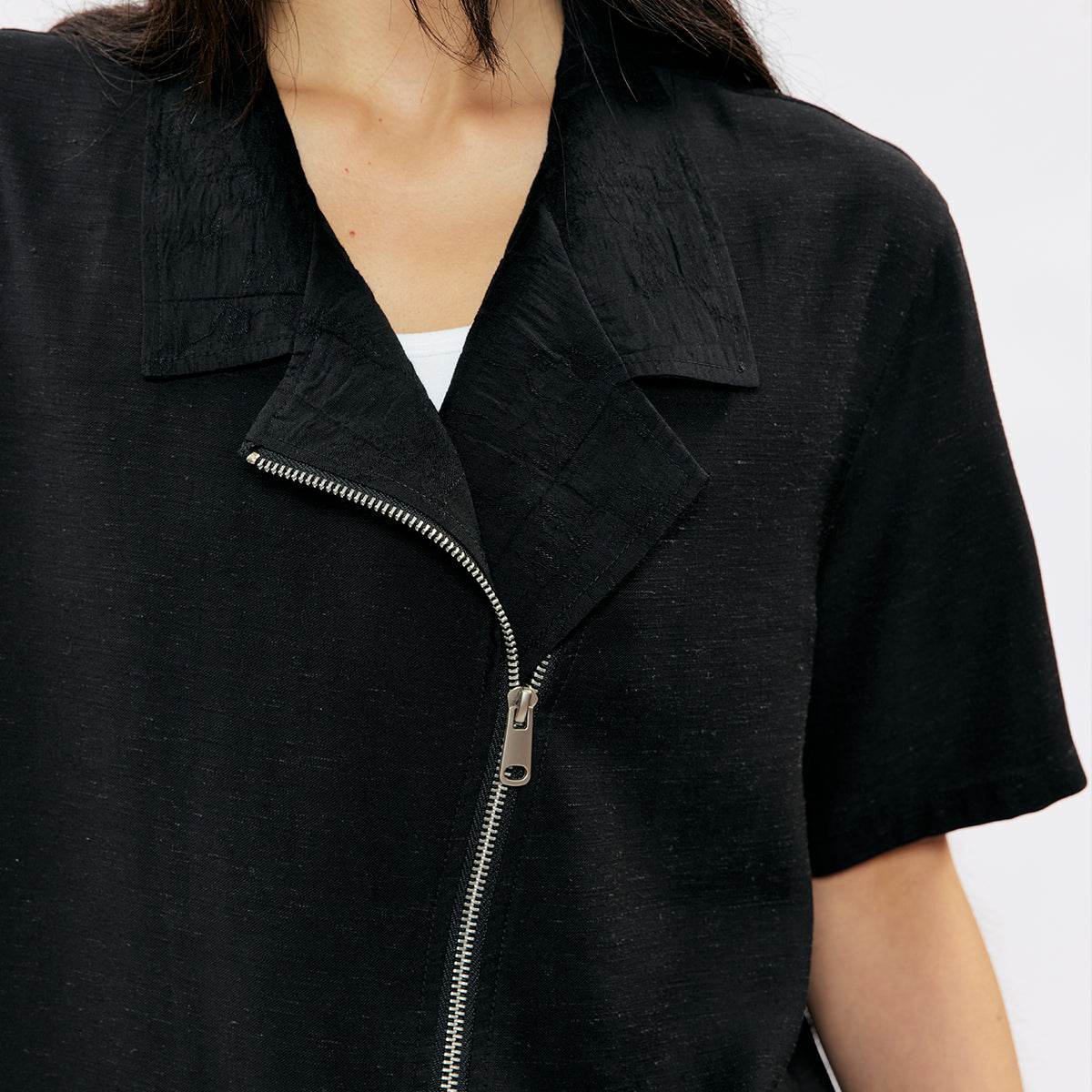 KREATE Woven Order Lyocell Linen Shirt
