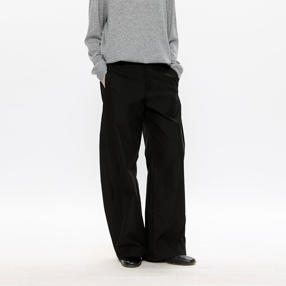 KREATE Sculpted Wide-Leg Trousers