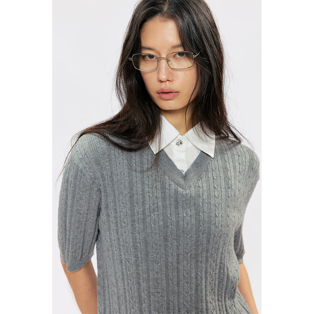 KREATE Lloyd Wool Lyocell Knit Polo