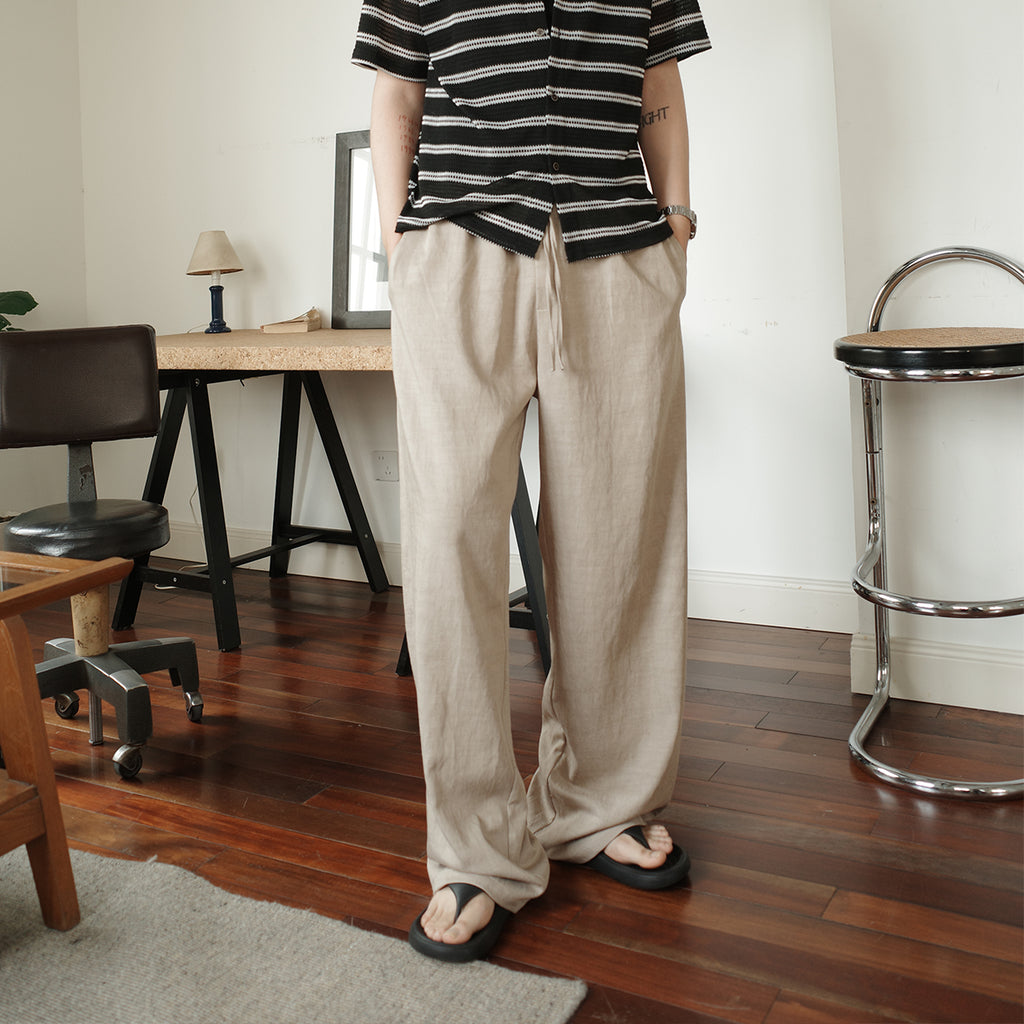 KREATE Acetate Lyocell Drawstring Trousers