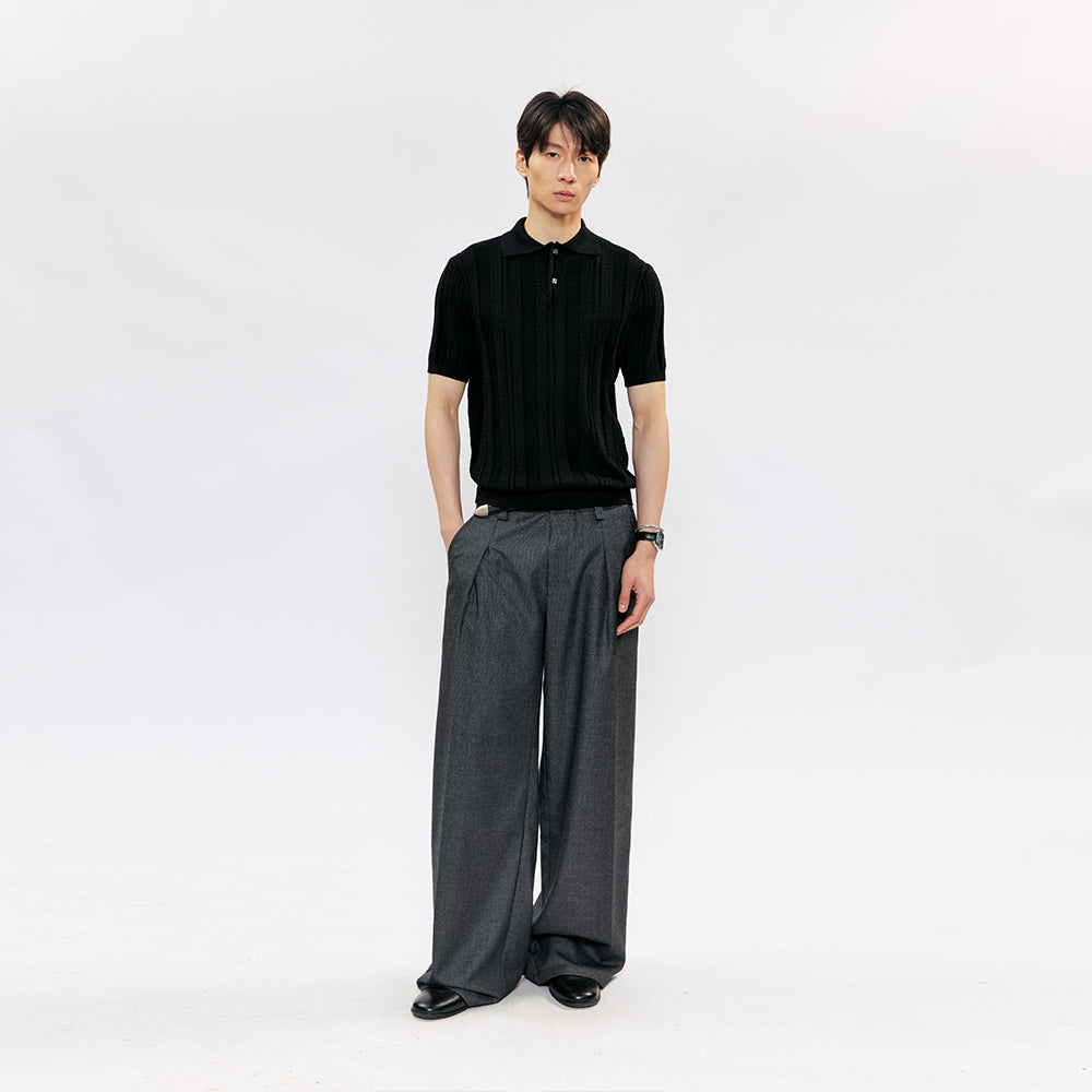 KREATE Flourish Lyocell Knit Polo