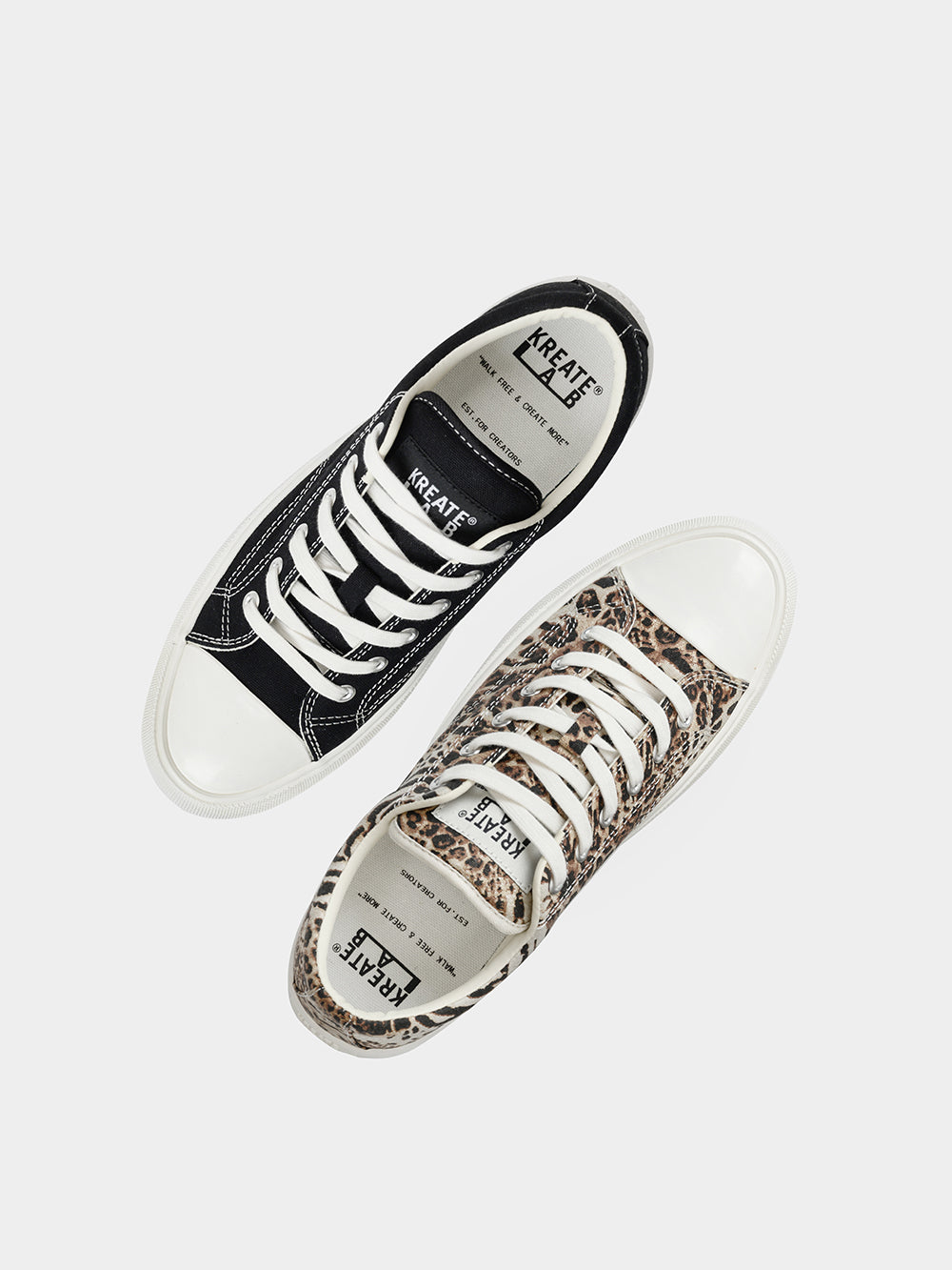 KREATE Blade Platform Canvas Sneakers