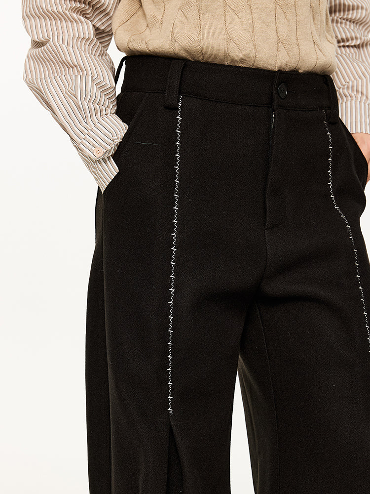 KREATE Hand-Stitched Wool Trousers