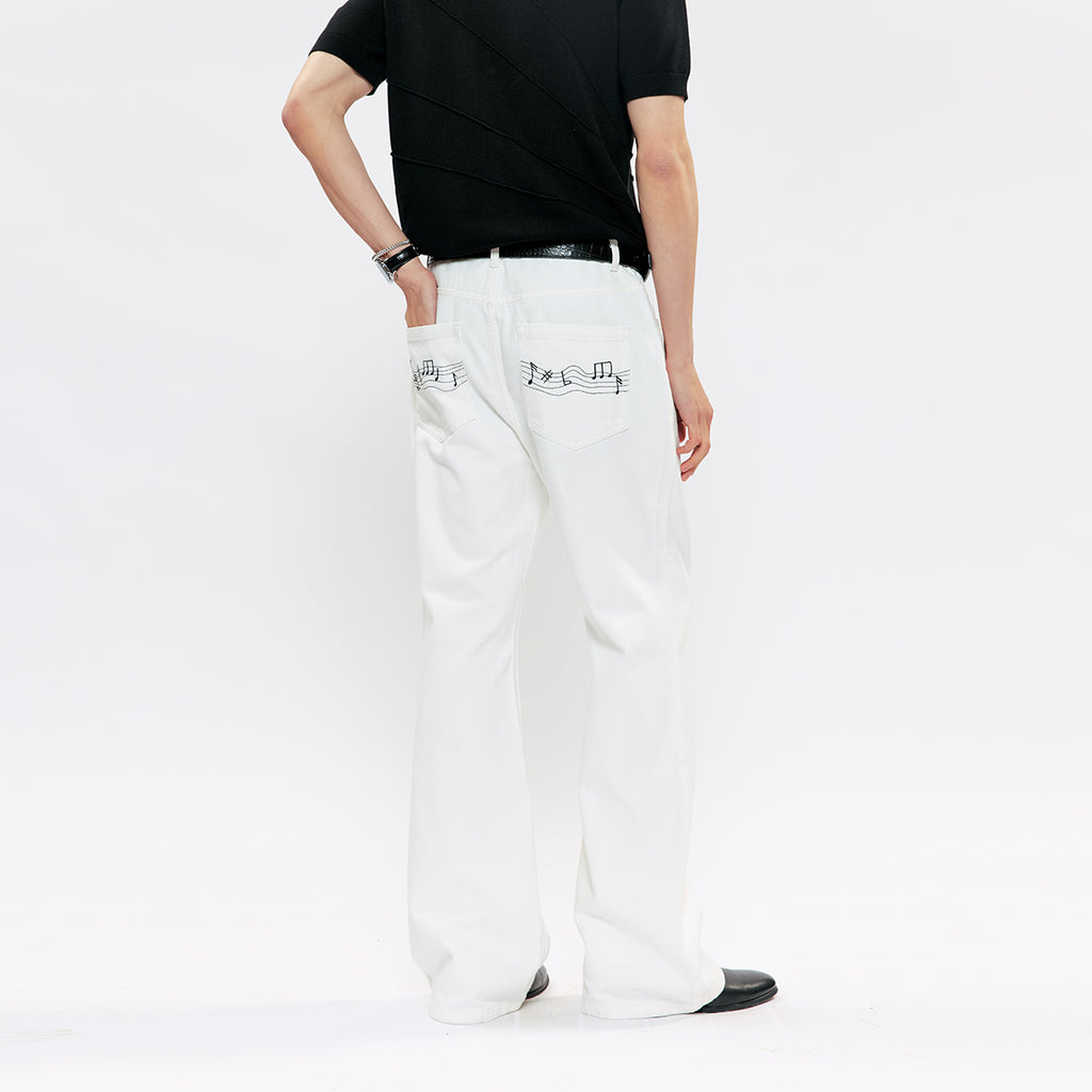 KREATE Soundweave Embroidered Jeans