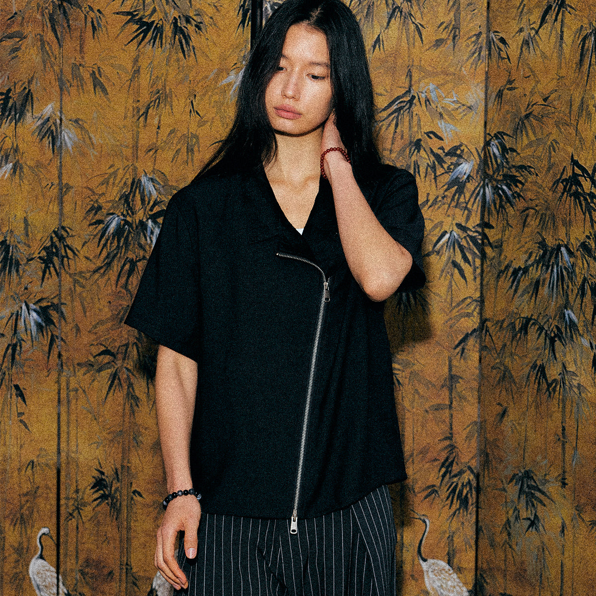 KREATE Woven Order Lyocell Linen Shirt