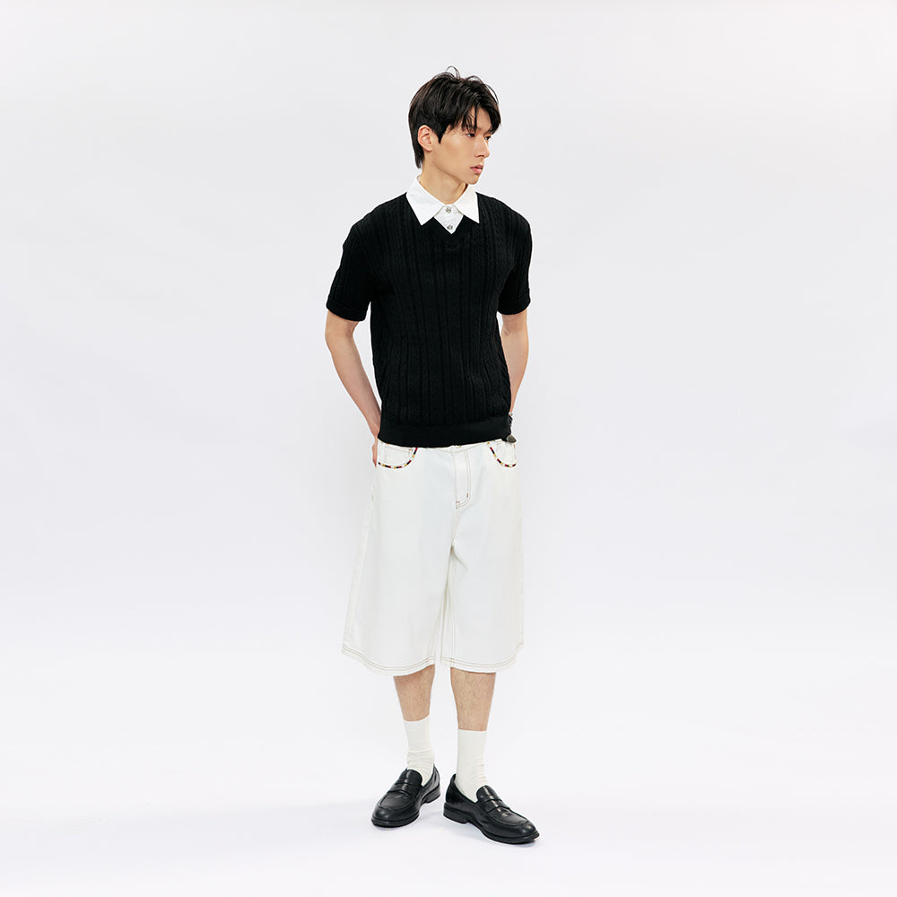 KREATE Lloyd Wool Lyocell Knit Polo