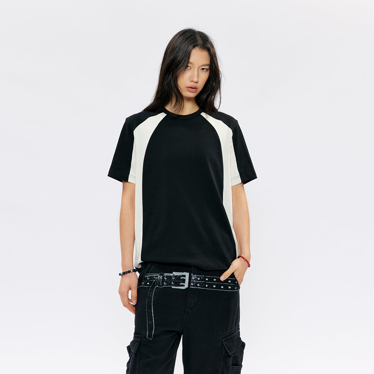 KREATE Paneled Colorblock Tee