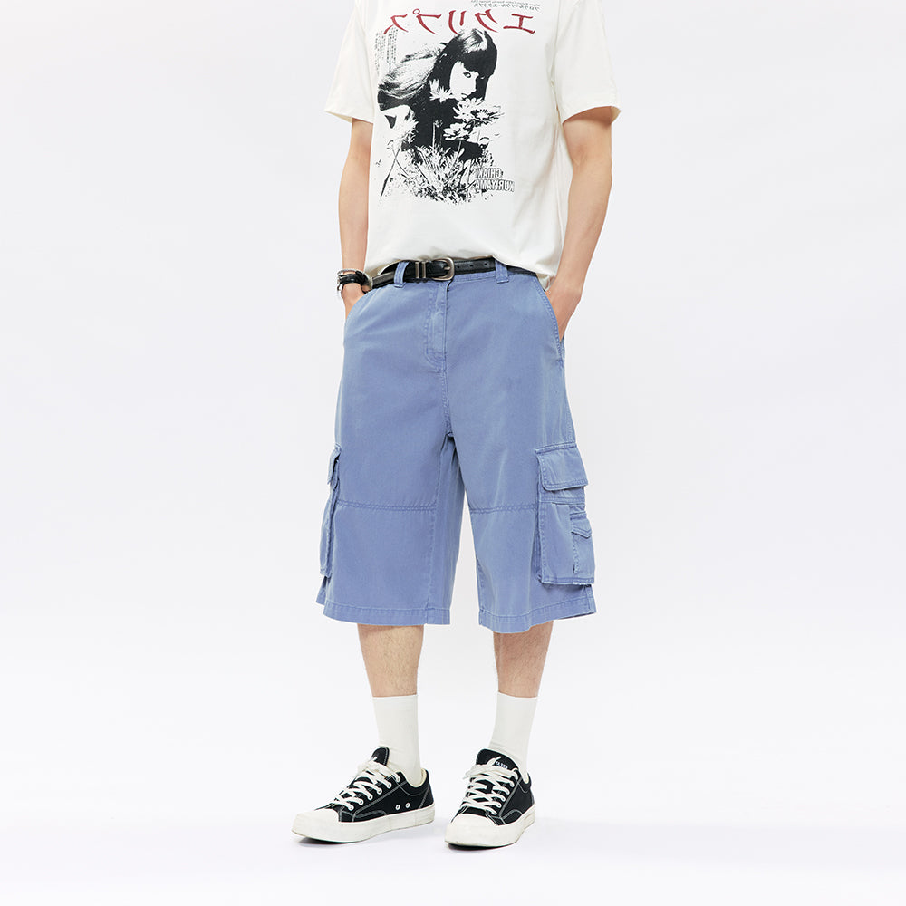 KREATE Textured Utility Shorts