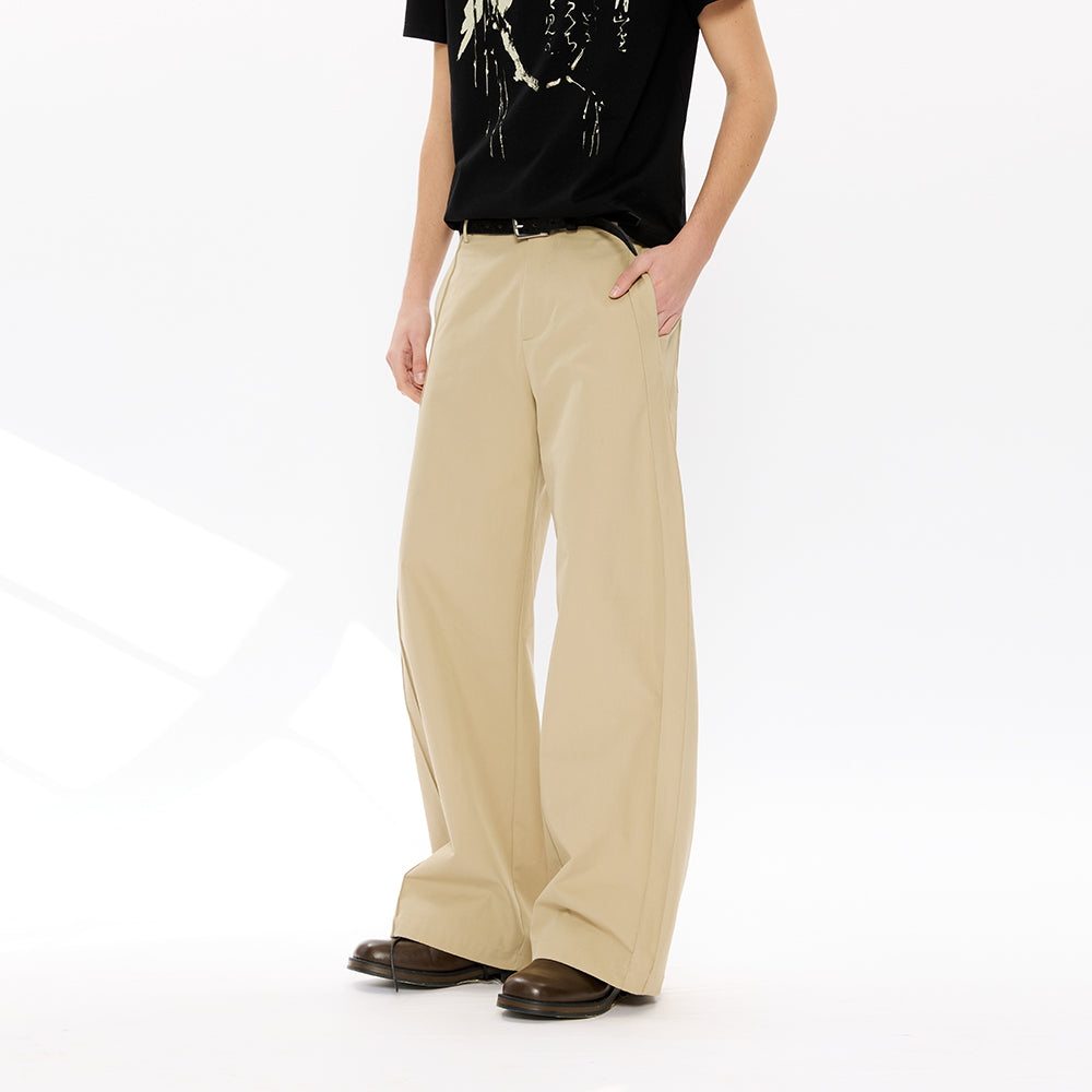 KREATE Sculpted Wide-Leg Trousers