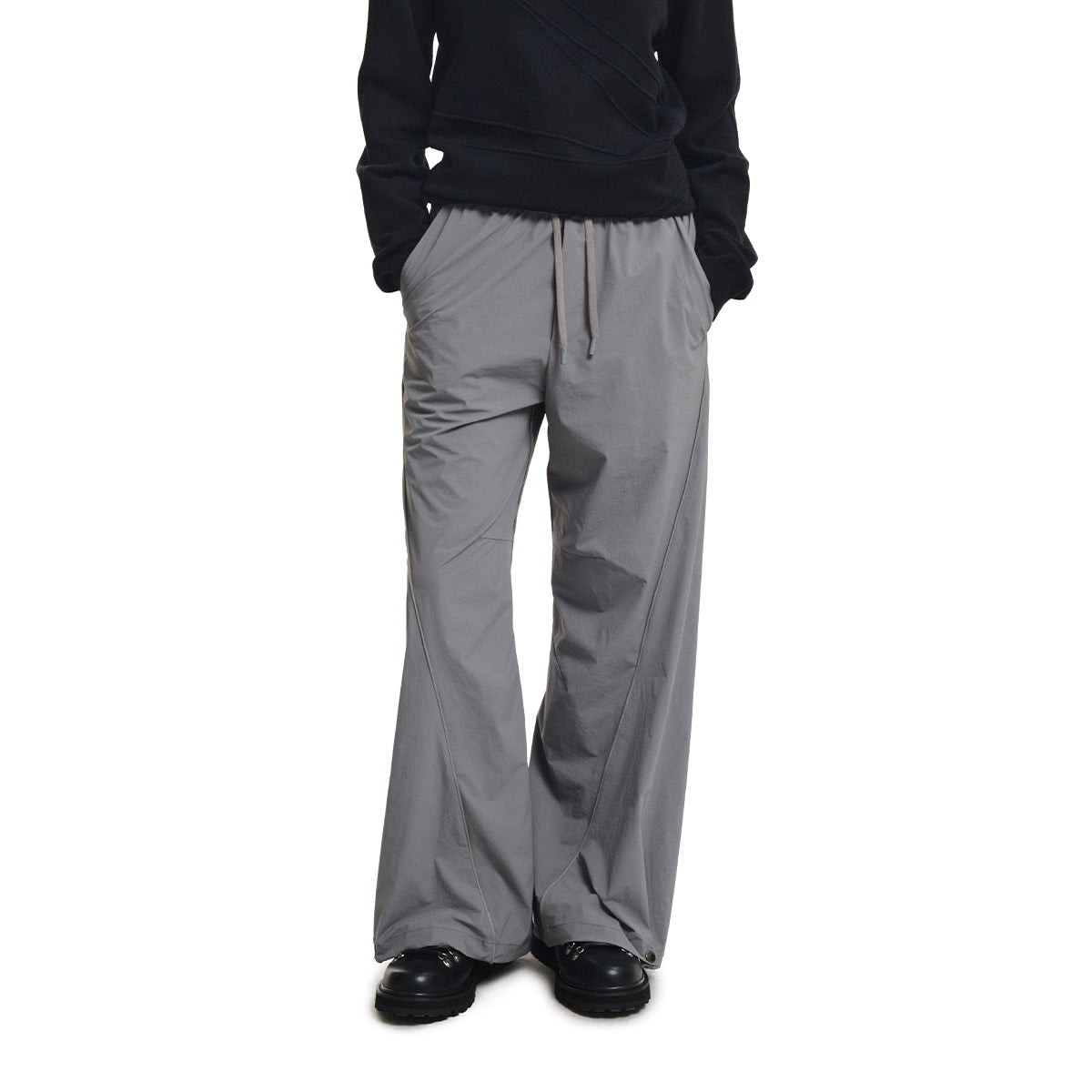 KREATE M??lange Nylon Curve Pants