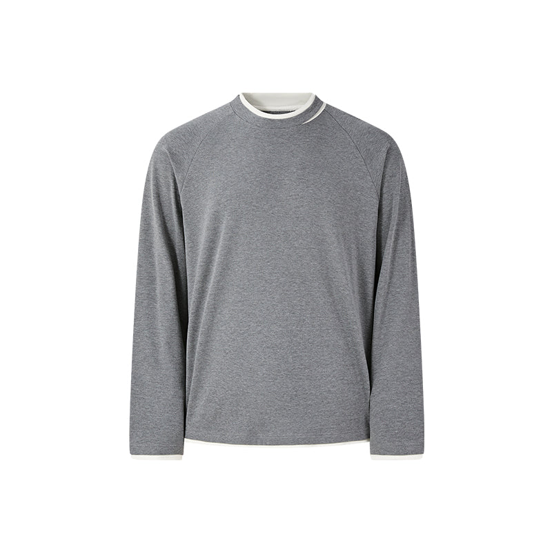 KREATE Colorblock Thermal Long-Sleeve Tee