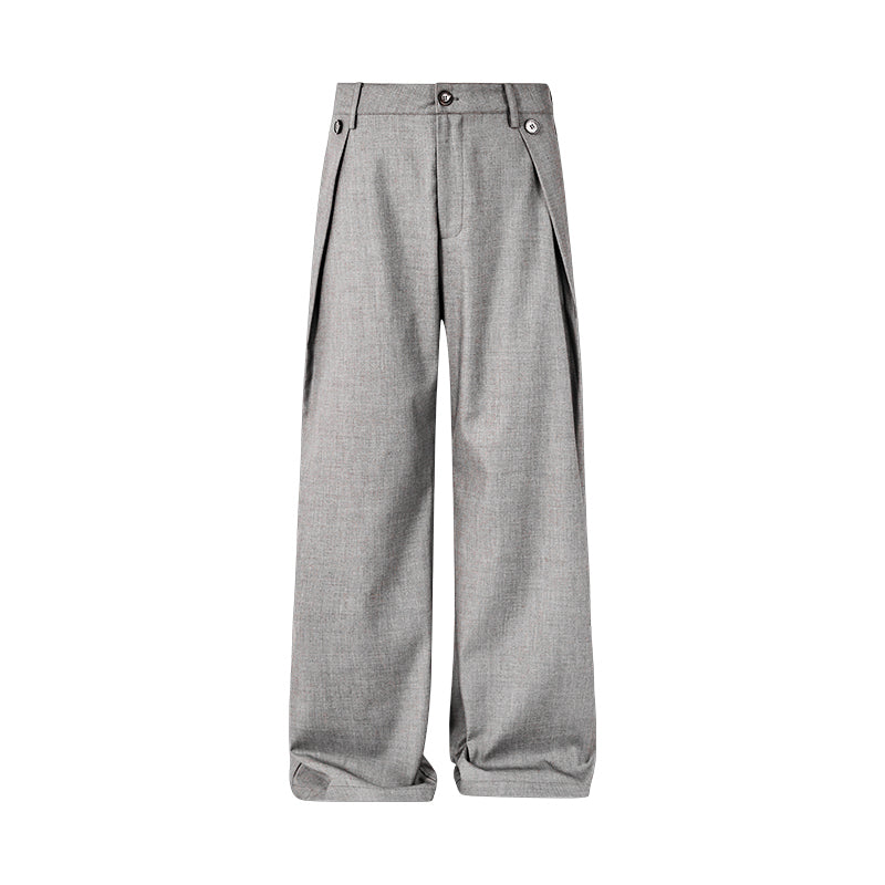 KREATE Relaxed Turn-Up Trousers