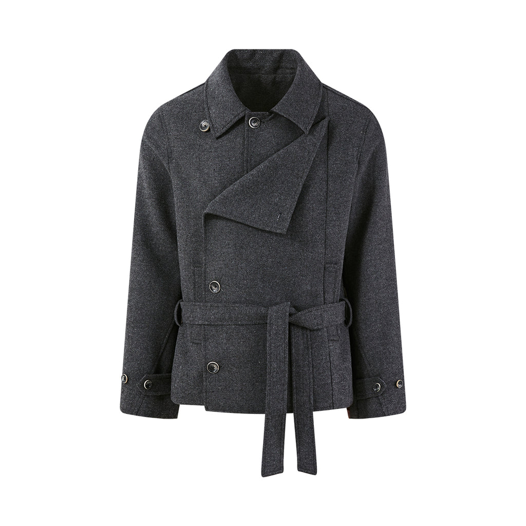 KREATE Bound Wild Wool Herringbone Coat