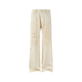 KREATE Mud-Dyed White Denim Jeans