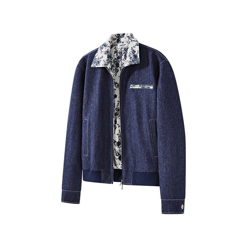 KREATE Canel?? Floral Harrington Jacket