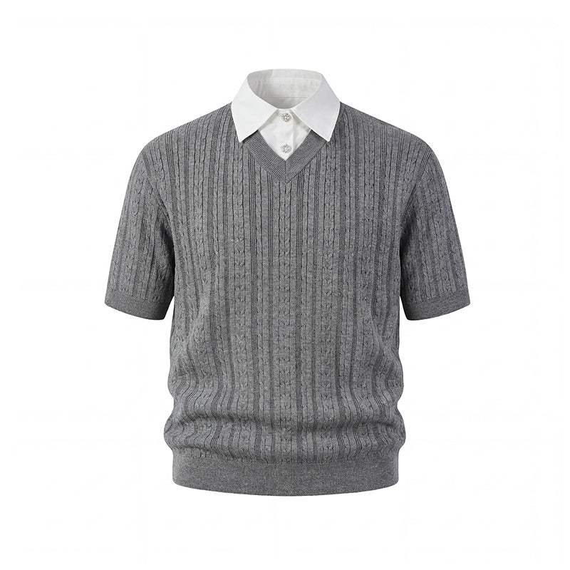 KREATE Lloyd Wool Lyocell Knit Polo