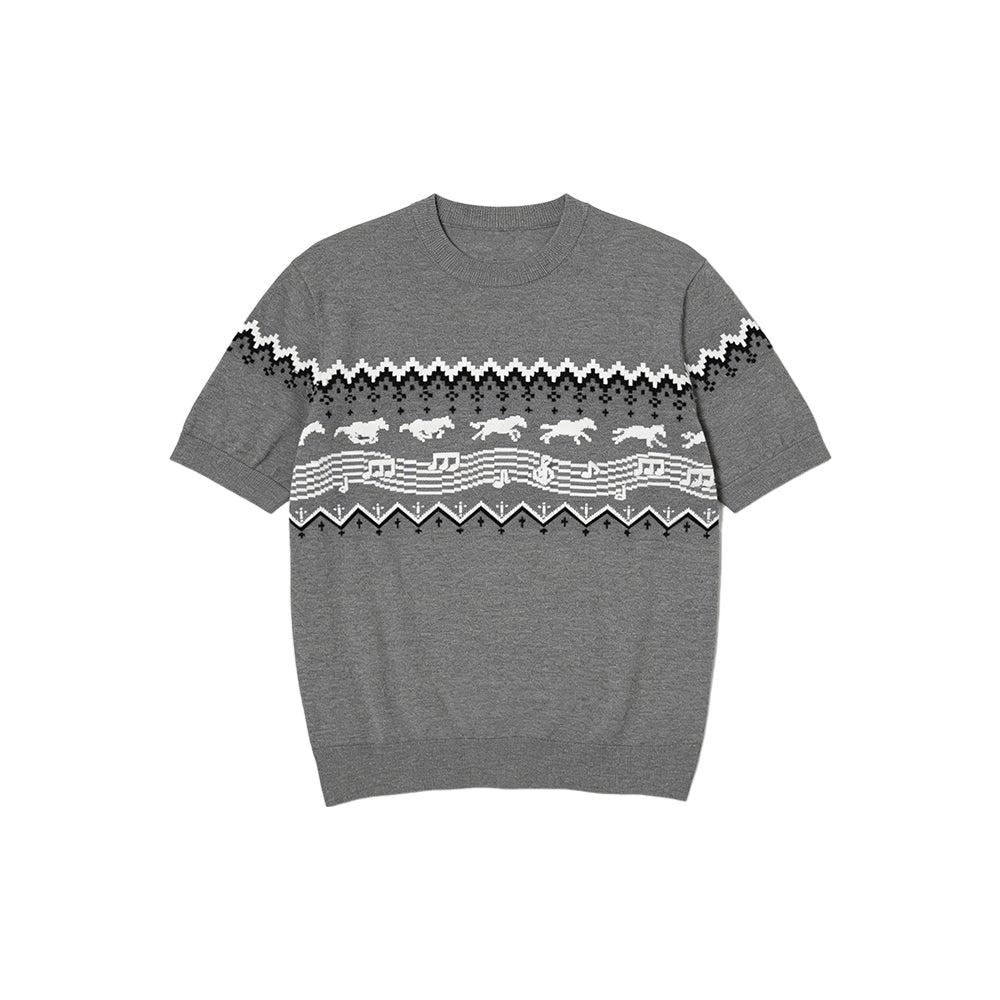 KREATE Music Note Lyocell Knit Tee