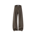 KREATE Textured Wool Houndstooth Trousers