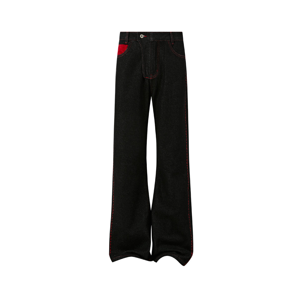 KREATE Red Viper Raw Denim Jeans