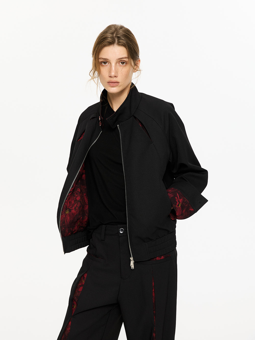 KREATE Floating Shadow Harrington Jacket