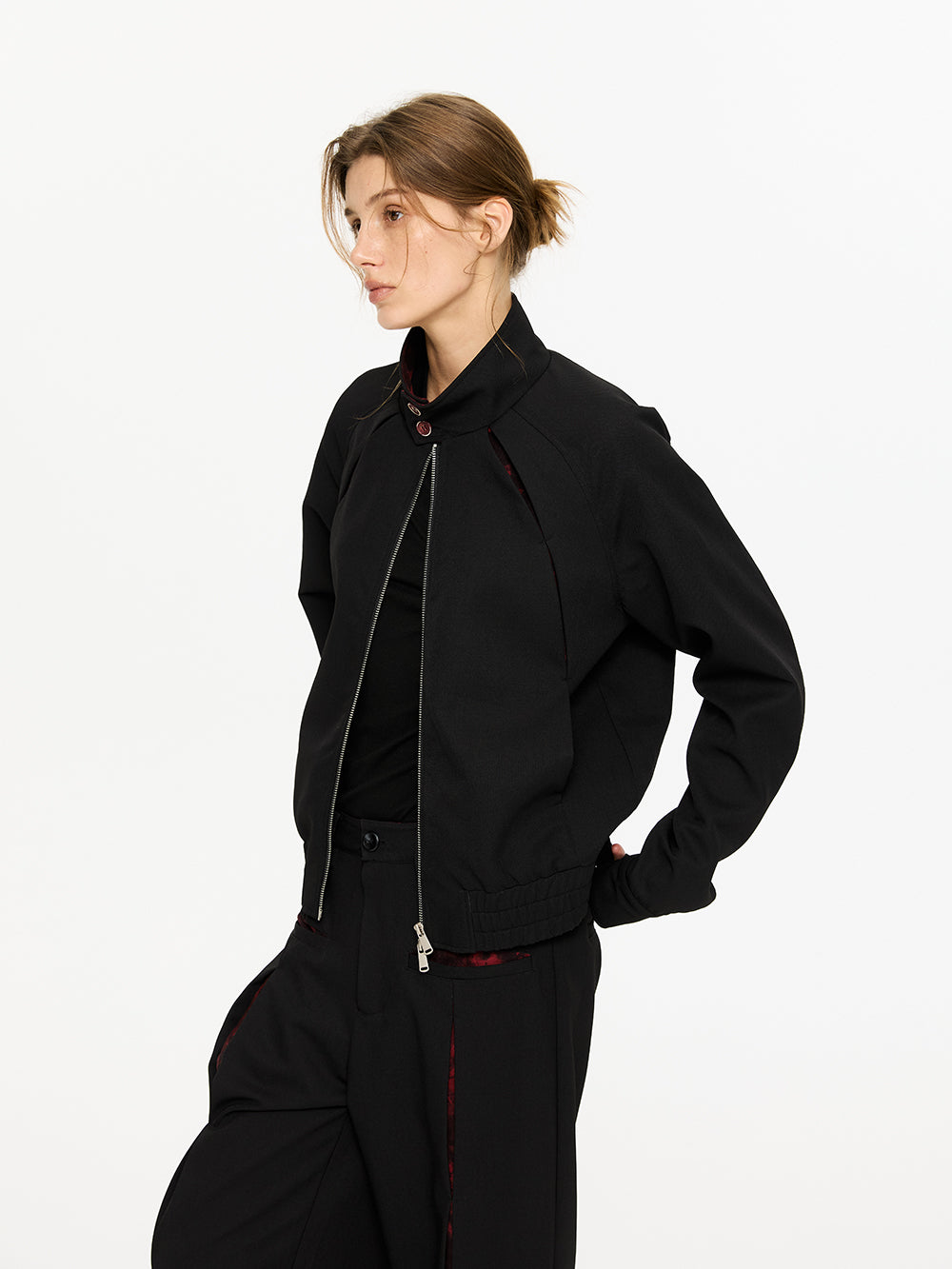KREATE Floating Shadow Harrington Jacket