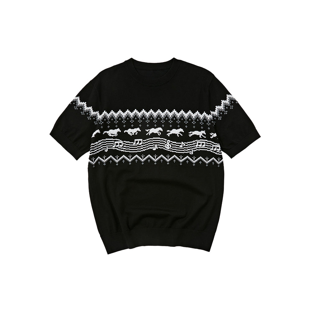 KREATE Music Note Lyocell Knit Tee