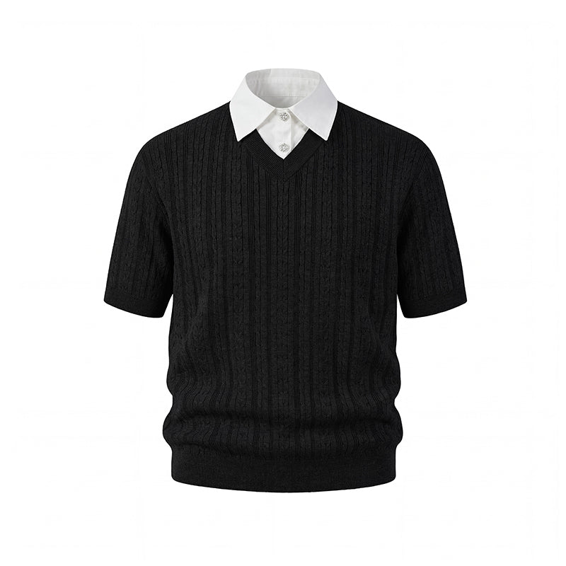 KREATE Lloyd Wool Lyocell Knit Polo