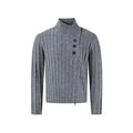 KREATE Deconstructed Cross-Collar Sweater