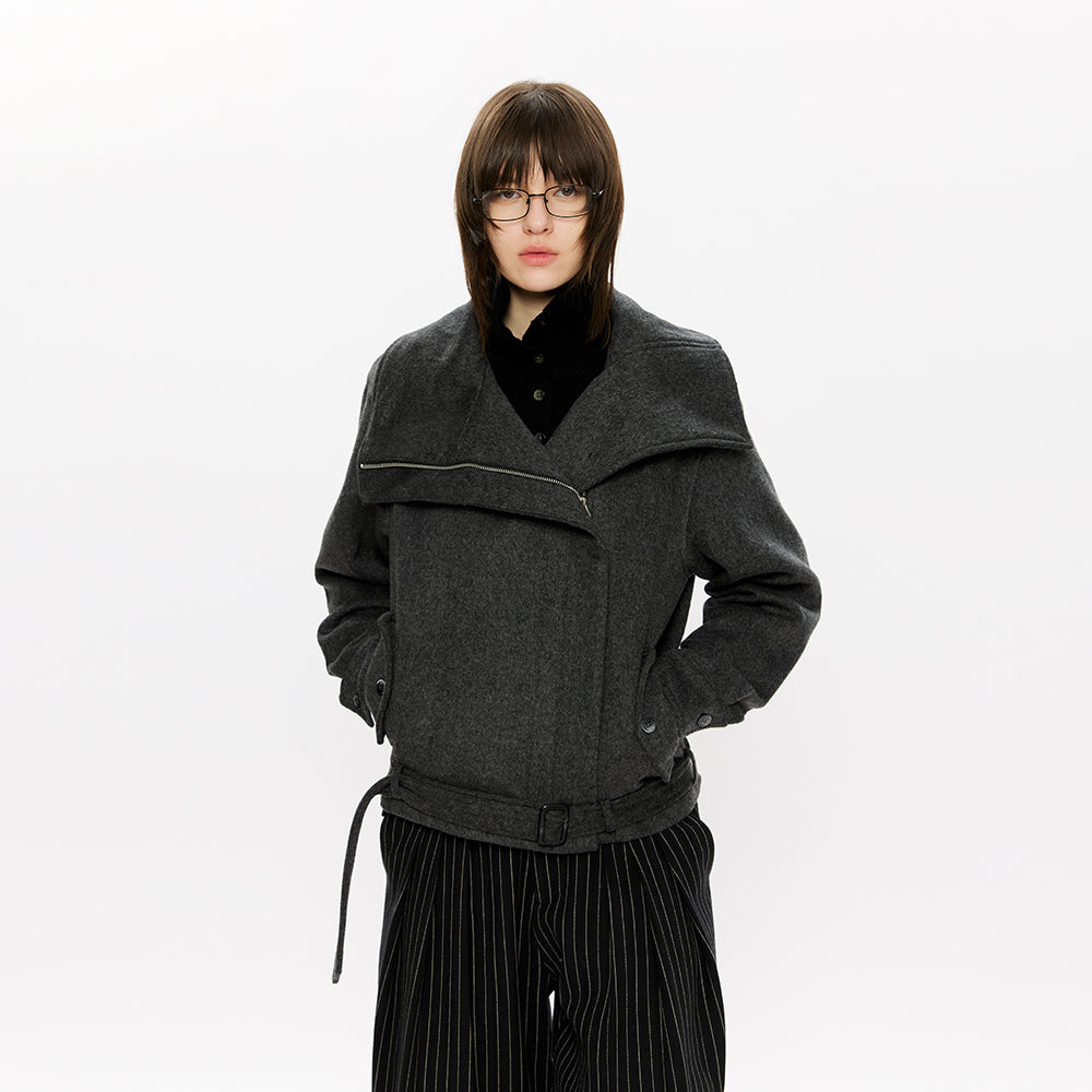 KREATE Merino Wool Tie Jacket